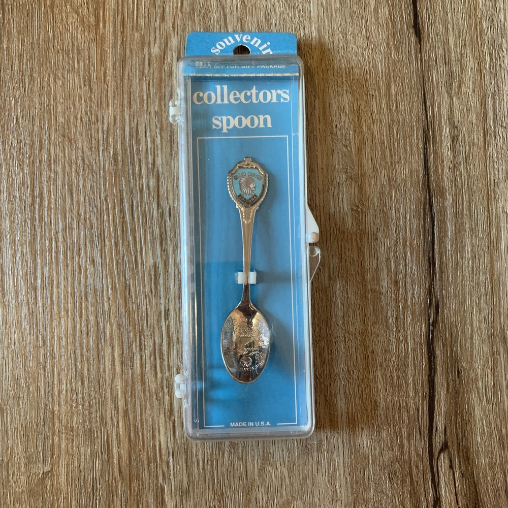 NEW Vintage 80s Grand Canyon, Arizona collectible souvenir spoon - Made in USA
